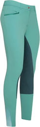 Produktbild von Imperial Riding Reithose El Capone Full Grip für Damen in Grün wasserabweisend Größe 40