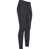 Produktbild von Imperial Riding Reitleggings Damen Shiny Sparks Classic Schwarz Größe 42 mit Full-Grip Silikon und wasserabweisender Funktion