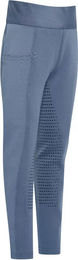 Imperial Riding Reitleggings Tessy Light für Kinder in Blaugrau Größe 140 mit Full Grip und Handytaschen – Bild 1 von 5