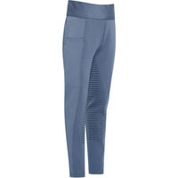 Produktbild von Imperial Riding Reitleggings Tessy Light für Kinder in Blaugrau Größe 164 mit Full Grip und Handytaschen