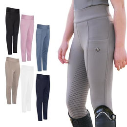 Imperial Riding Reitleggings Tessy Light für Kinder in Schwarz Größe 152 – Bild 1 von 5