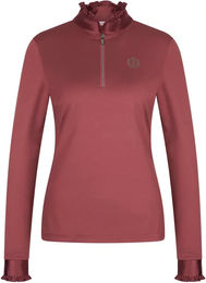 Produktbild von Imperial Riding Reitshirt Anna für Mädchen in Rosa mit langen Ärmeln
