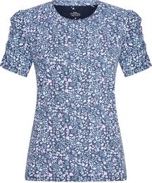 Produktbild von Imperial Riding Reitshirt für Mädchen Strike a Pose Flower in Blau und Silber