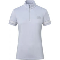 Produktbild von Imperial Riding Reitshirt Gina für Damen in Grau und Weiß Größe M