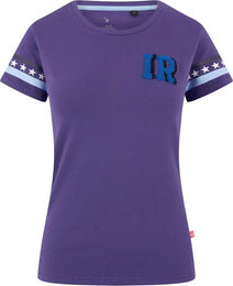 Produktbild von Imperial Riding Reitshirt Stars & Stripes für Damen in Lila Größe XS
