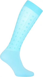 Produktbild von Imperial Riding Reitsocken Damen Ambient Stars Up Blau Türkis Silber Größe 31/34