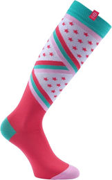 Produktbild von Imperial Riding Reitsocken Damen Stars & Stripes Bunt Rosa Grösse 35/38