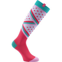 Produktbild von Imperial Riding Reitsocken Damen Stars & Stripes Bunt Rosa Grösse 35/38