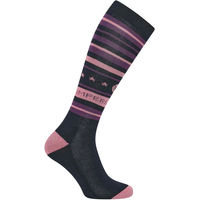 Produktbild von Imperial Riding Reitsocken für Damen Stripy Sparkle Blau Lila Größe 39/42