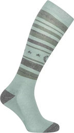 Imperial Riding Reitsocken für Damen Stripy Sparkle in Grün und Türkis Größe 35-38 – Bild 1 von 2