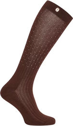 Produktbild von Imperial Riding Reitsocken für Damen Twinkle Star Braun Größe 39/42