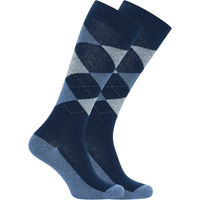 Produktbild von Imperial Riding Reitsocken Queen of Diamonds Argyle Muster Navy Größe 39-42