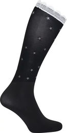 Imperial Riding Reitsocken Star Lace Unisex Sommer Socken Schwarz Größe 39-42 – Bild 1 von 2