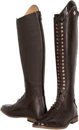 Imperial Riding Reitstiefel Olania Dressage für Damen aus Leder in Braun – Bild 1 von 3