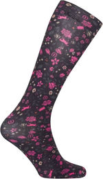 Produktbild von Imperial Riding Reitstrumpf Damen Flowerbomb AOP Schwarz Bunt Größe 35/38