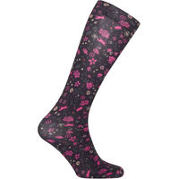 Produktbild von Imperial Riding Reitstrumpf Damen Flowerbomb AOP Schwarz Bunt Größe 35/38