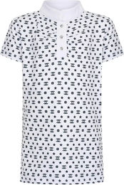 Produktbild von Imperial Riding Roxy Reitshirt für Kinder in Weiß und Blau