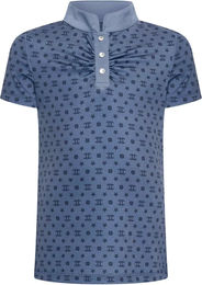 Produktbild von Imperial Riding Roxy Reitshirt für Kinder in Weiß und Blau