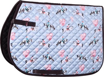 Imperial Riding Satteldecke Little Champion GP für Pferde in Blau mit Mesh – Bild 1 von 1