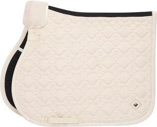 Produktbild von Imperial Riding Satteldecke Simone GP für Pferde in Beige und Weiß