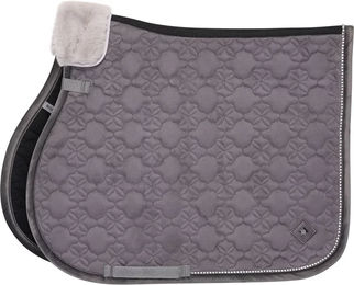 Produktbild von Imperial Riding Satteldecke Simone GP für Pferde in Grau aus Polyester-Baumwolle