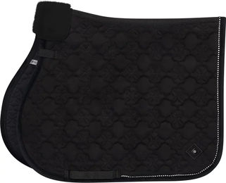 Produktbild von Imperial Riding Satteldecke Simone GP für Vollblut in Schwarz aus Kunstleder