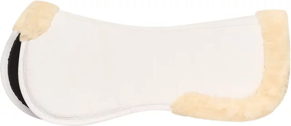 Produktbild von Imperial Riding Sattelpad Suede Fur aus Kunstleder in Weiß