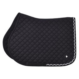 Imperial Riding Schabracke IRH Basic Cotton GP für Ponys in Schwarz aus Baumwolle – Bild 1 von 3