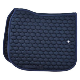Imperial Riding Schabracke IRH Basic Mesh DR Dressur-Schabracke mit atmungsaktivem Mesh-Obermaterial Navy Blau für Warmblut – Bild 1 von 4