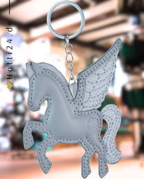 Produktbild von Imperial Riding Schlüsselanhänger IRH Silver aus Kunstleder