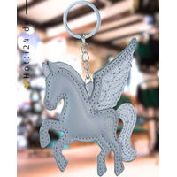 Produktbild von Imperial Riding Schlüsselanhänger IRH Silver aus Kunstleder