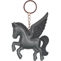 Produktbild von Imperial Riding Schlüsselanhänger Key To My Horse aus Kunstleder Unisex Schwarz Bunt