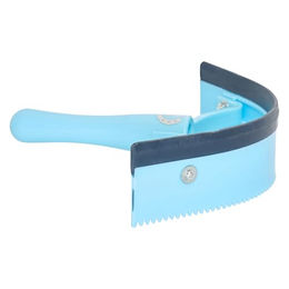 Imperial Riding Schweißmesser zur Pferdefellpflege in Blau-Navy-Silber – Bild 1 von 2