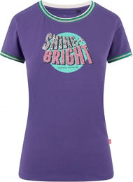 Produktbild von Imperial Riding Shine Bright T-Shirt für Damen in Lila Größe M