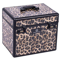 Imperial Riding Shiny Putzbox mit Zahlenschloss und Spiegel in Leopard Design 38x28x32cm – Bild 1 von 1