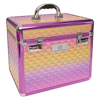 Produktbild von Imperial Riding Shiny Putzbox mit Zahlenschloss und Spiegel in Rosa/Bunt