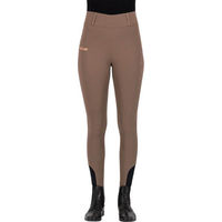 Produktbild von Imperial Riding Shiny Sparks Classic Reitleggings Damen Full-Grip Macchiato Braun Größe 34