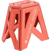 Produktbild von Imperial Riding Sky High Klapphocker Trittleiter Orange aus recyceltem Kunststoff