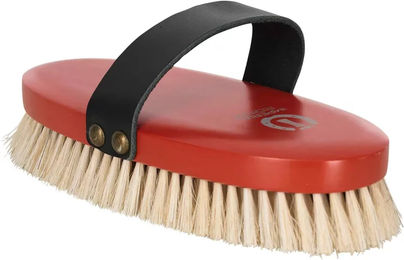 Imperial Riding Soft Bürste aus Holz mit Naturborsten in Orange - 1 Stk. – Bild 1 von 1