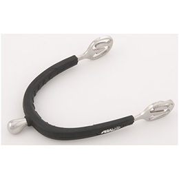 Imperial Riding Sporen Metalab Rund aus PVC und Metall in Silber oder Schwarz – Bild 1 von 2