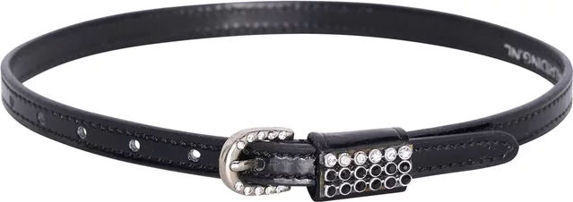 Produktbild von Imperial Riding Sporenriemen für Pferde aus Leder in Schwarz mit Shiny Crystal