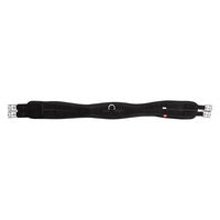 Produktbild von Imperial Riding Springgurt IRH Cross Wave Stollengurt mit Memory Foam Polsterung und D-Ring Schwarz 125cm