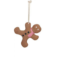 Produktbild von Imperial Riding Stable Buddy Pferdespielzeug aus Leder in Form eines Lebkuchenmanns