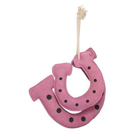 Imperial Riding Stable Buddy Pferdespielzeug aus Wildleder mit Seil in Rosa – Bild 1 von 6
