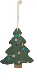 Imperial Riding Stable Buddy Pferdespielzeug Weihnachtsbaum aus Leder in Grün – Bild 1 von 7
