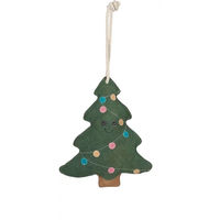 Produktbild von Imperial Riding Stable Buddy Pferdespielzeug Weihnachtsbaum aus Leder in Grün