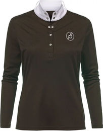 Imperial Riding Starlight Reitshirt Damen mit langen Ärmeln Braun XS – Bild 1 von 2