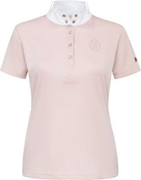 Produktbild von Imperial Riding Starlight Turnier-Poloshirt für Damen in Rosa Grösse XXL
