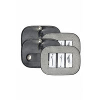 Produktbild von Imperial Riding Startnummern 3-stellig 2er Set Silber