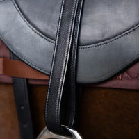 Produktbild von Imperial Riding Steigbügelriemen IRH mit Nylonkern aus Leder Schwarz 135cm